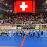 L'équipe de Suisse de streethockey a validé son ticket pour les quarts de finale du mondial en battant l'Italie 3-1 à Viège